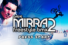 Dave Mirra Freestyle BMX 2 Title Screen